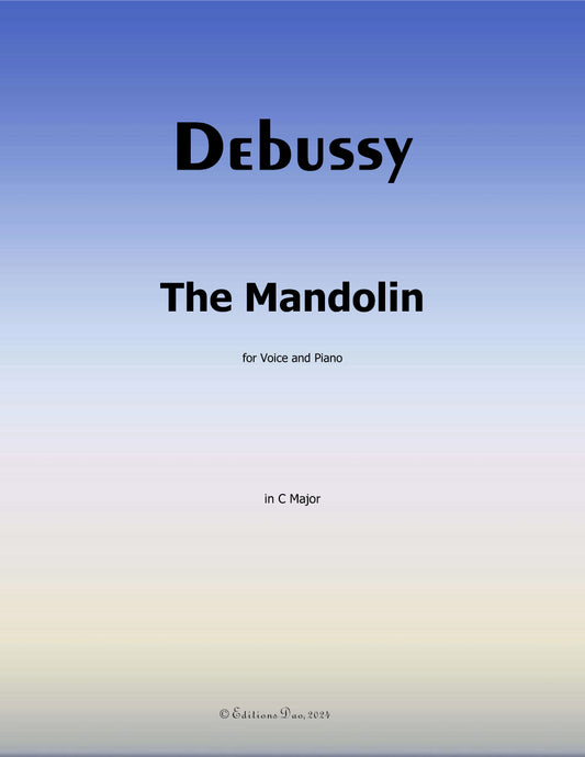 The Mandolin,by Debussy