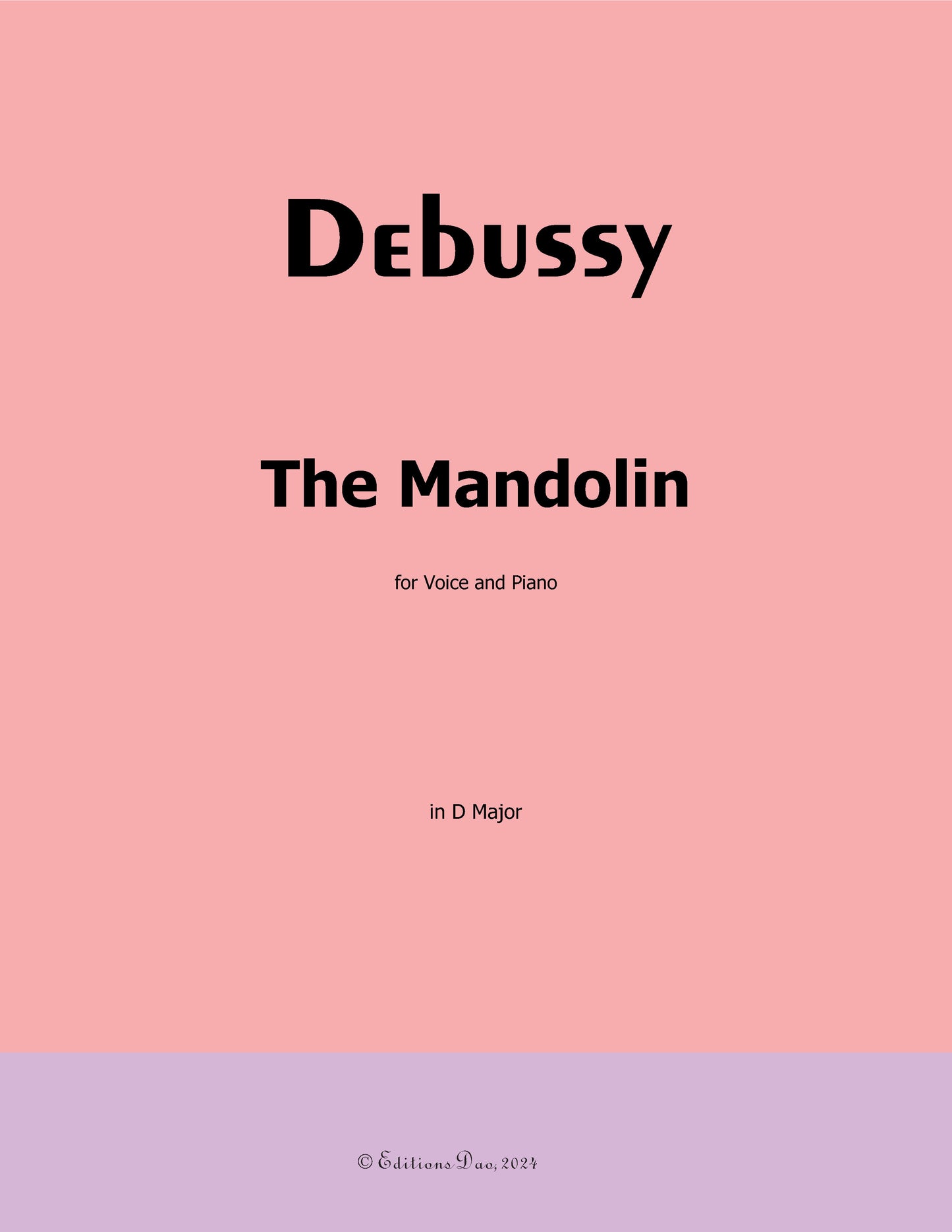 The Mandolin,by Debussy