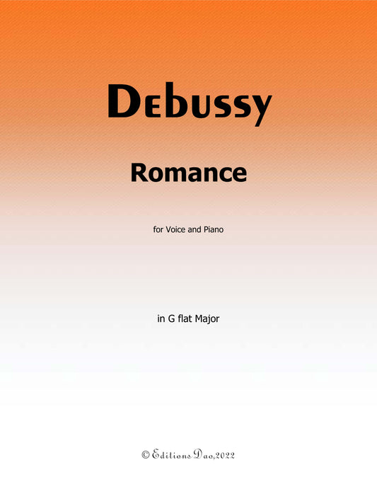 Romance, by Debussy