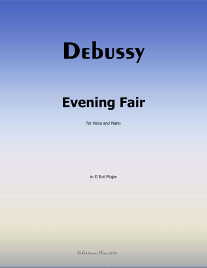 Evening Fair, by Debussy