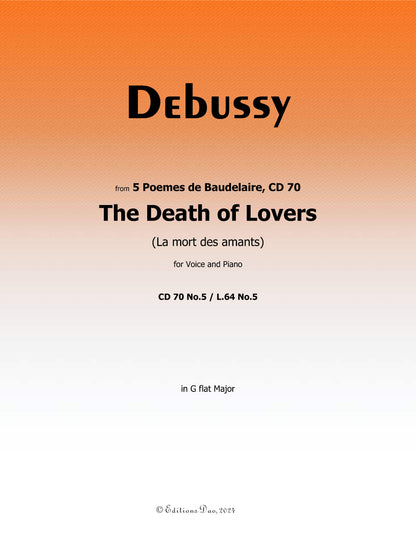 The Death of Lovers, by Debussy