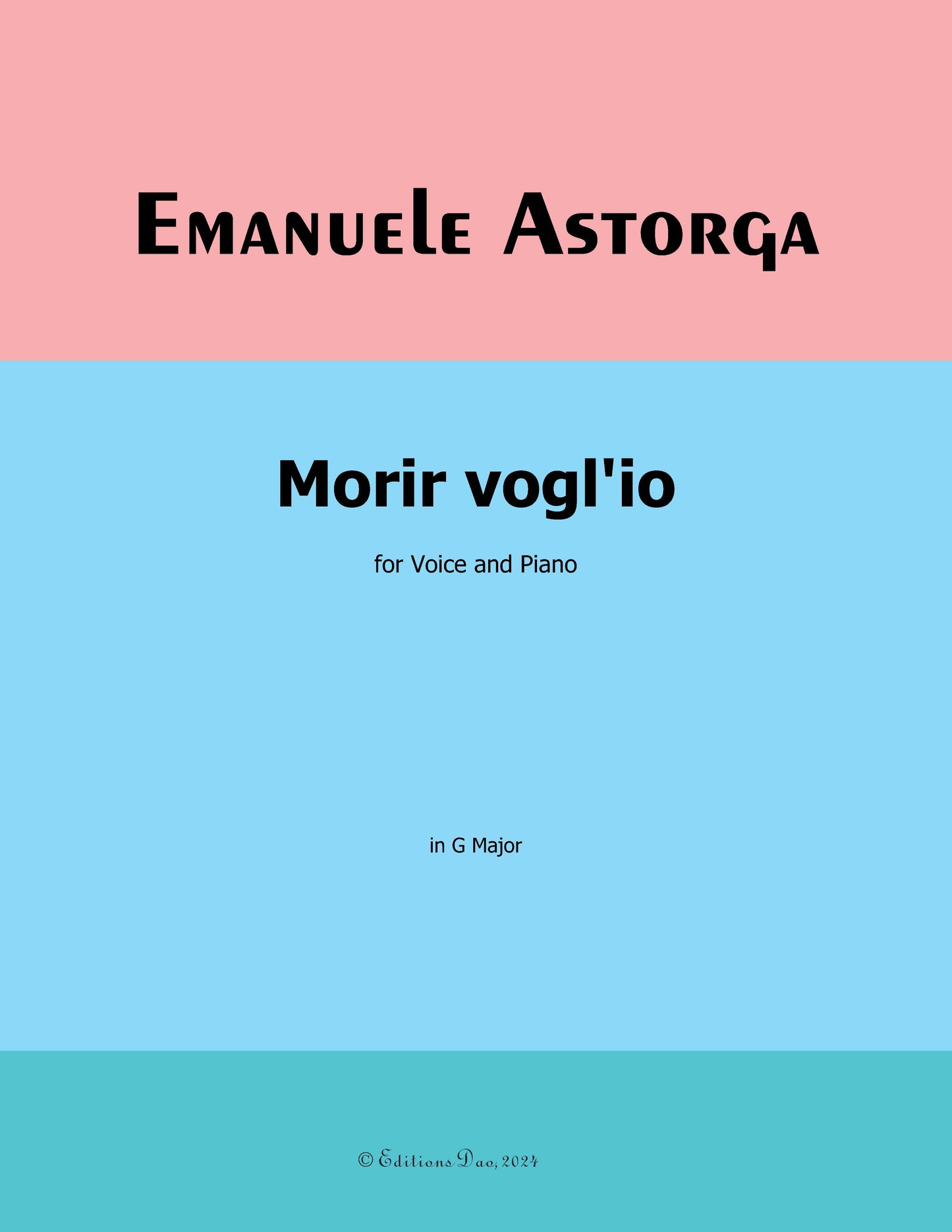 Morir voglio, by Astorga