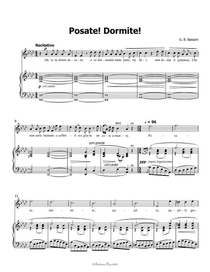 Posate!Dormite!, by G. B. Bassani