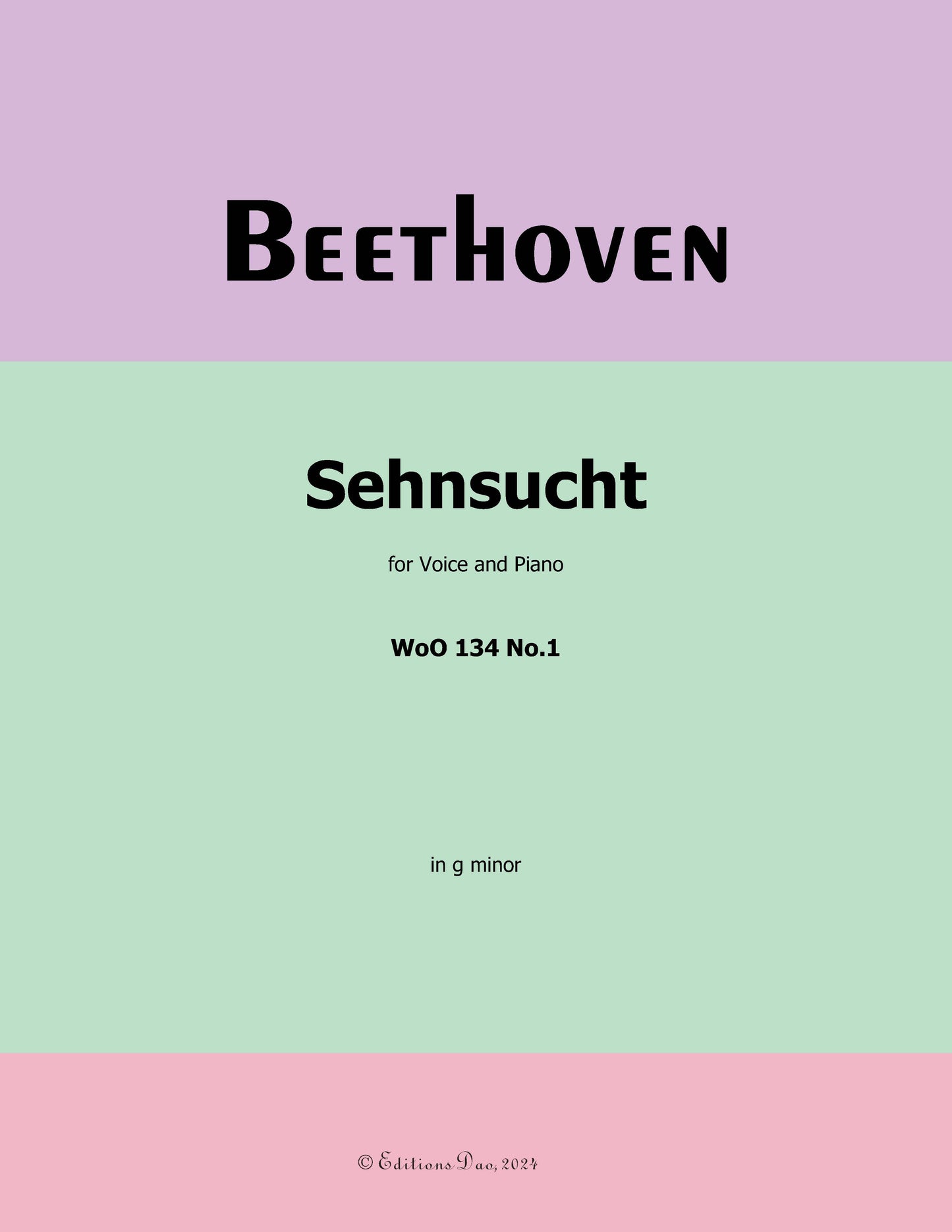 Sehnsucht, by Beethoven