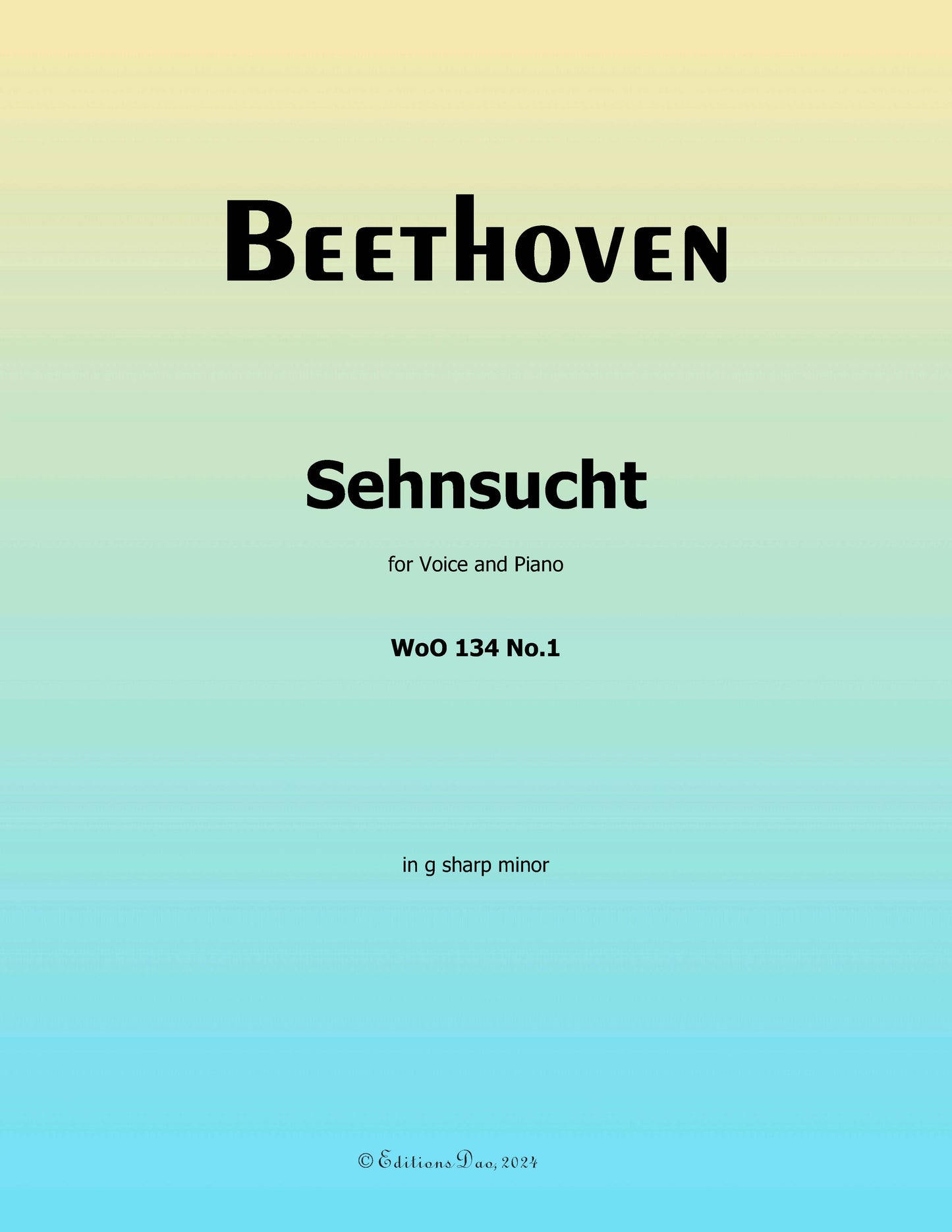 Sehnsucht, by Beethoven