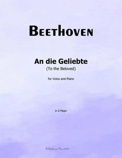 An die Geliebte by Beethoven