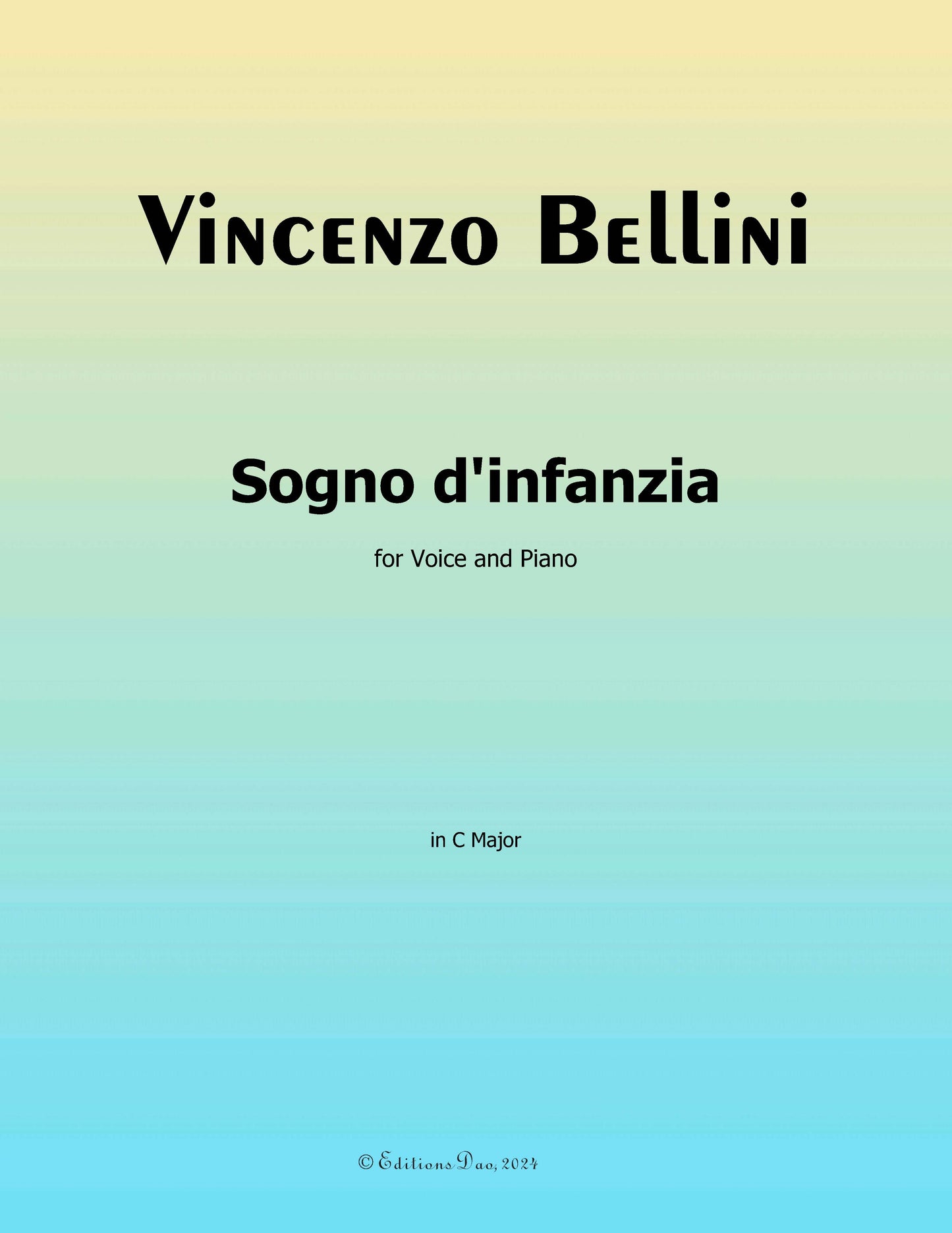 Sogno d'infanzia, by V. Bellini