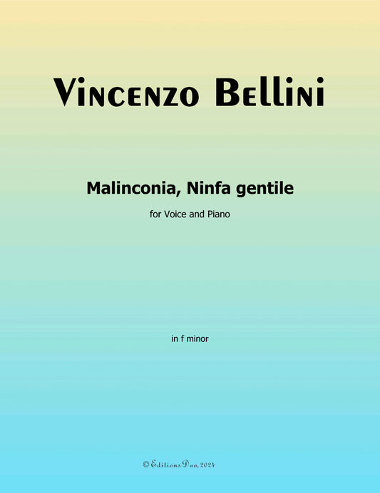 Malinconia, Ninfa gentile, by V. Bellini