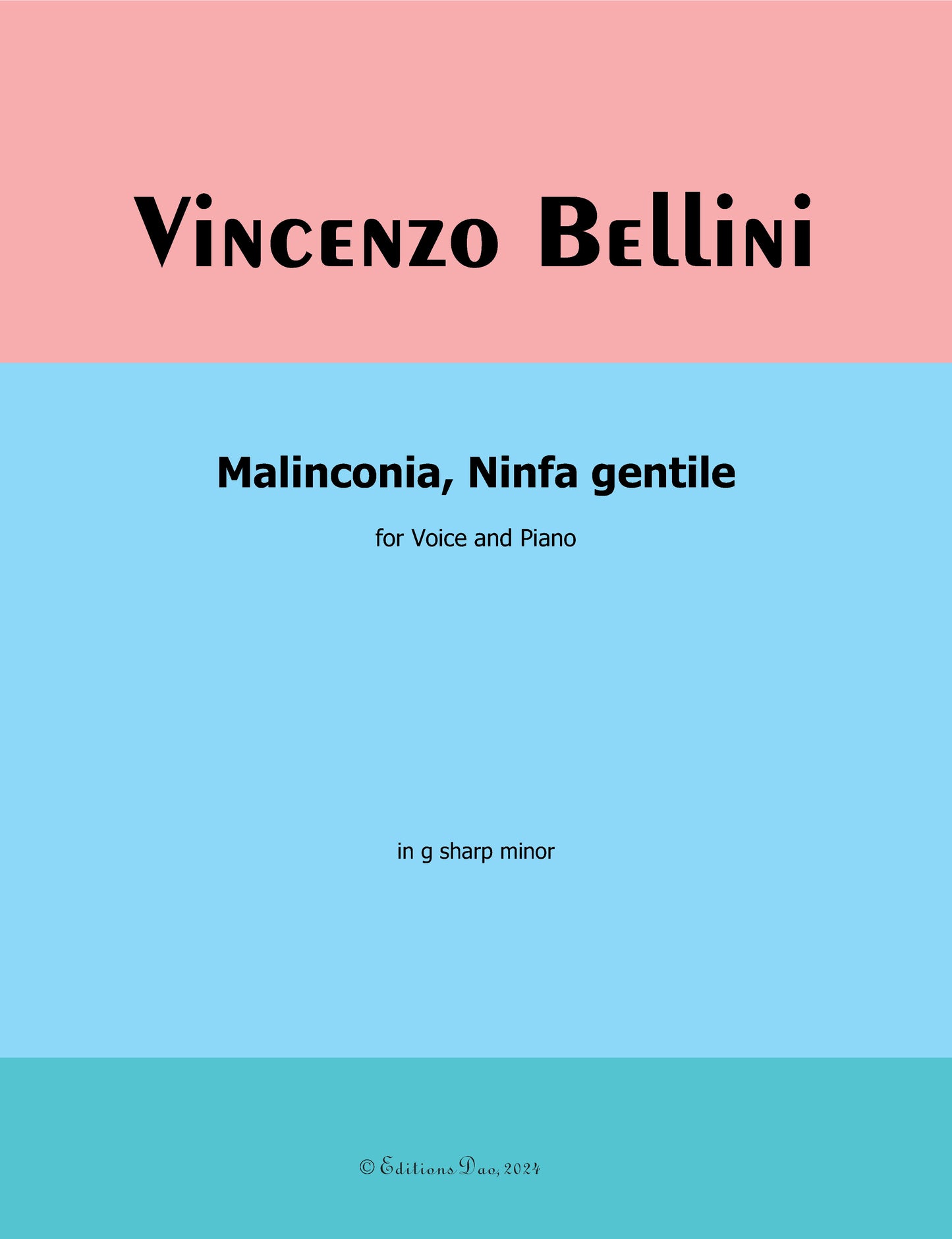 Malinconia, Ninfa gentile, by V. Bellini