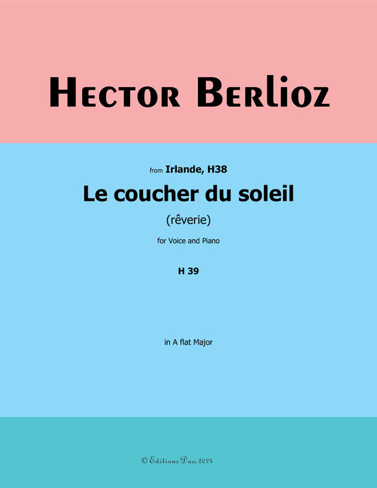 Le coucher du soleil, by Berlioz