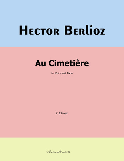 Au Cimetiere, by Berlioz