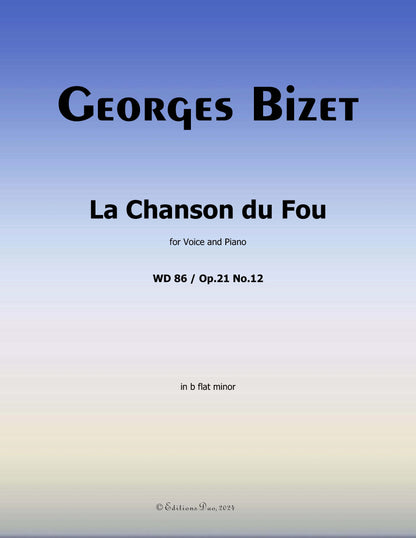 La Chanson du Fou, by Bizet