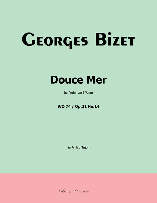 Douce Mer, by Bizet