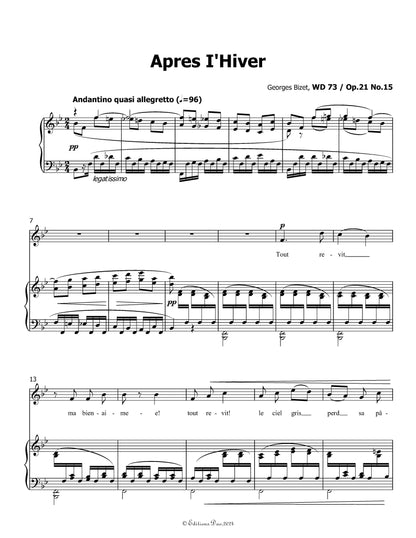 Après l'Hiver by Bizet 