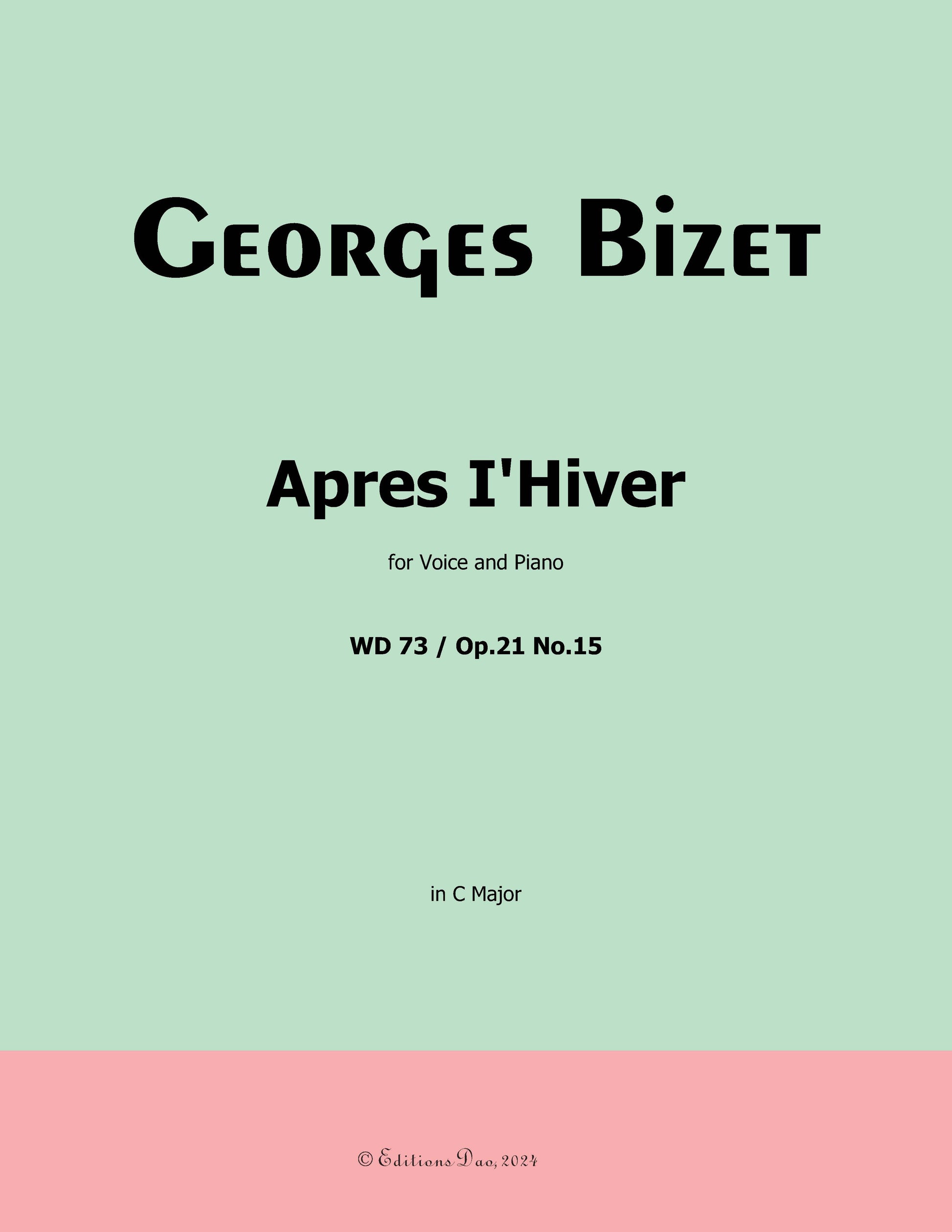 Après l'Hiver by Bizet 