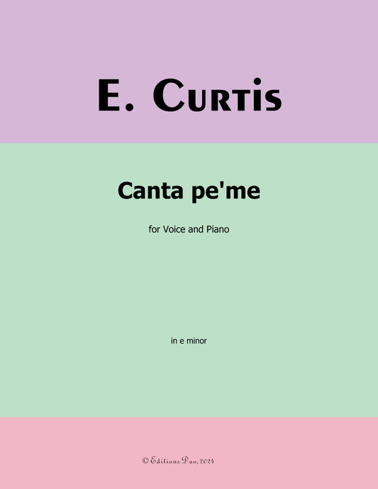 Canta pe me, by De Curtis