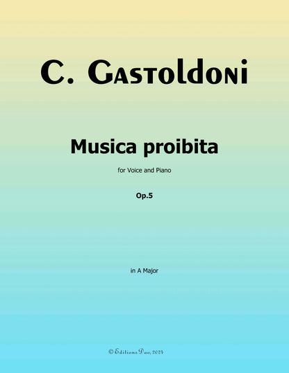 Musica proibita, by Gastaldon