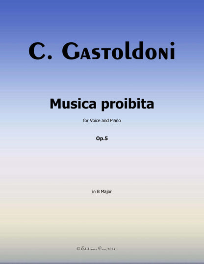 Musica proibita, by Gastaldon