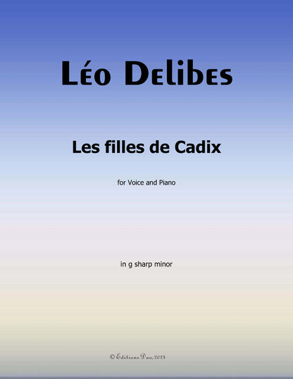 Les filles de Cadix, by Delibes