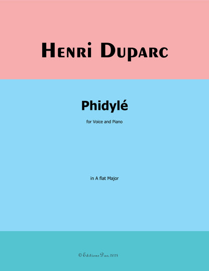 Phidyle, by Duparc