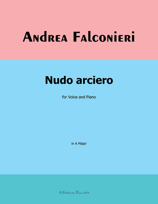 Nudo arciero, by Falconieri