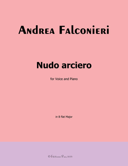 Nudo arciero, by Falconieri