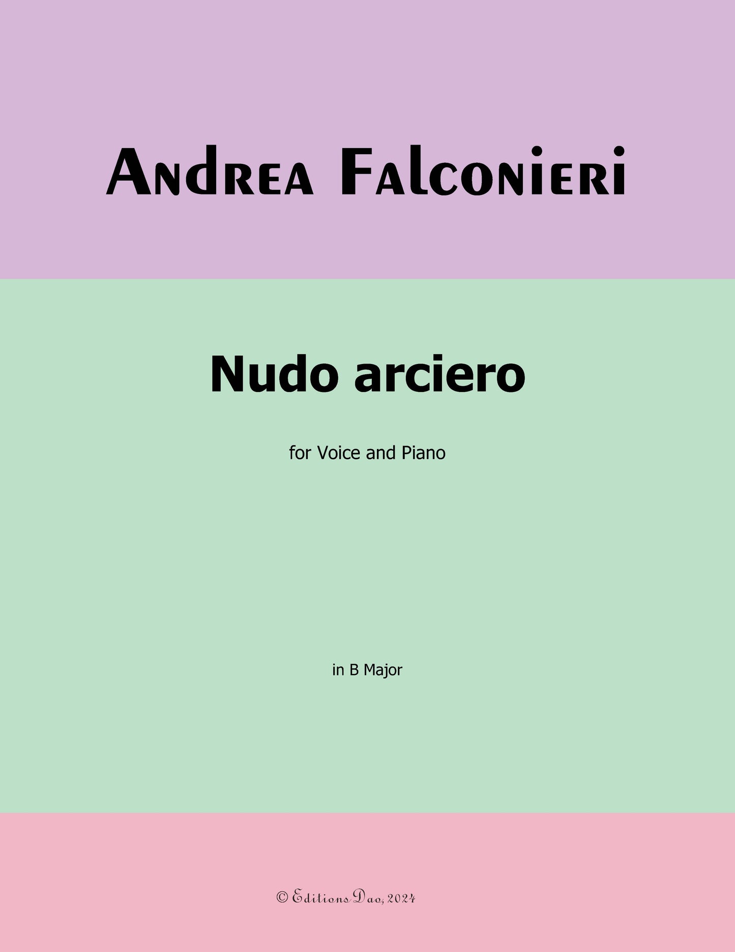 Nudo arciero, by Falconieri