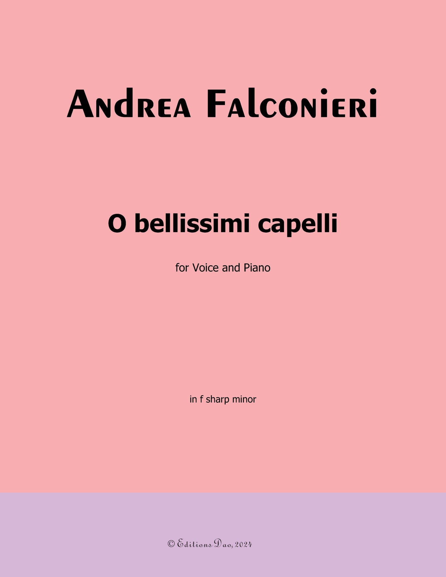 O bellissimi capelli, by Falconieri