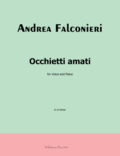 Occhietti amati, by Falconieri