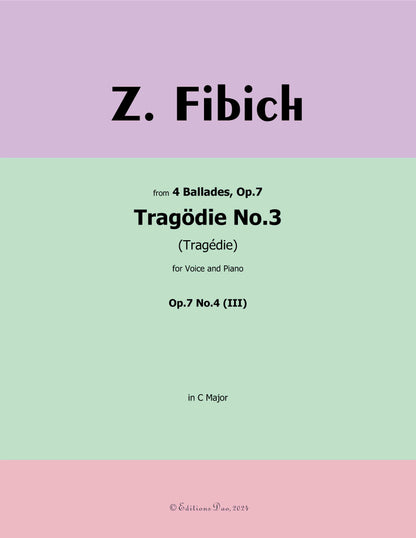 Tragödie No.3, by Fibich