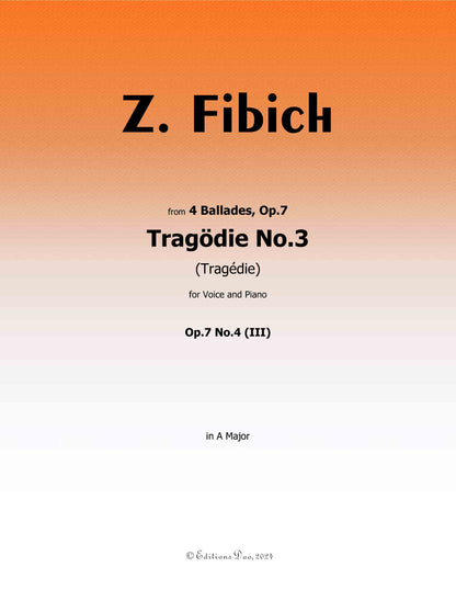 Tragödie No.3, by Fibich