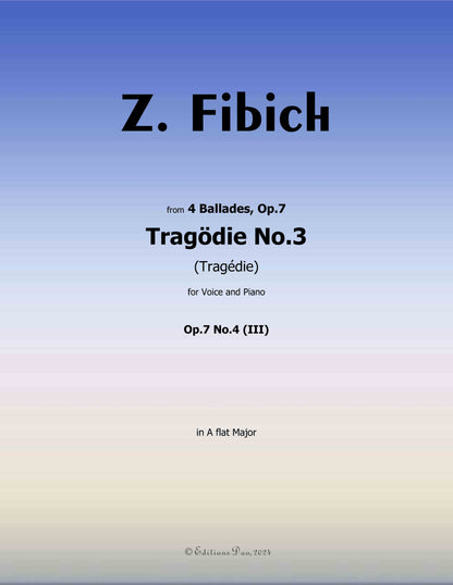 Tragödie No.3, by Fibich