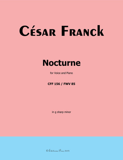 Nocturne, by C. Franck