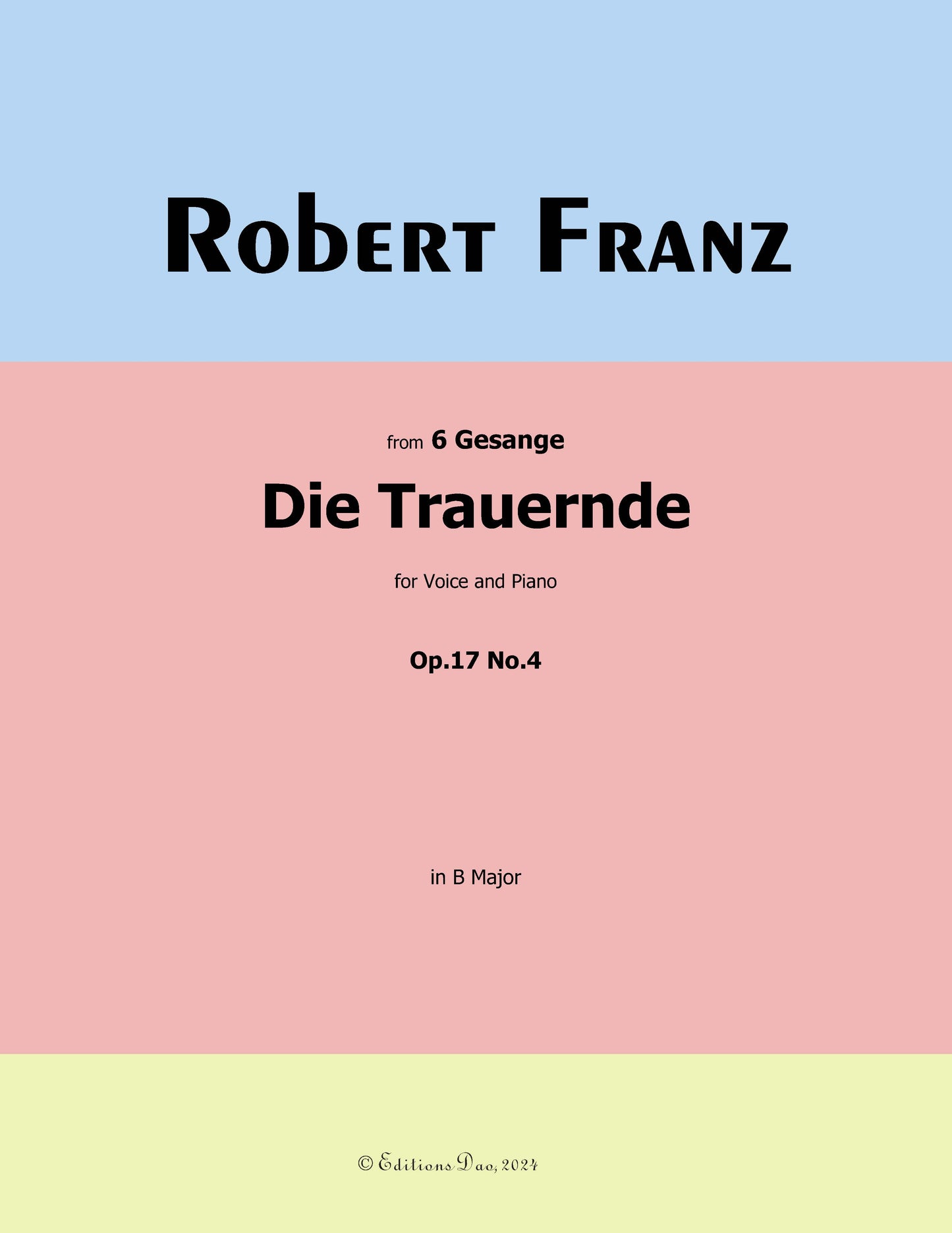 Die Trauernde, by R. Franz