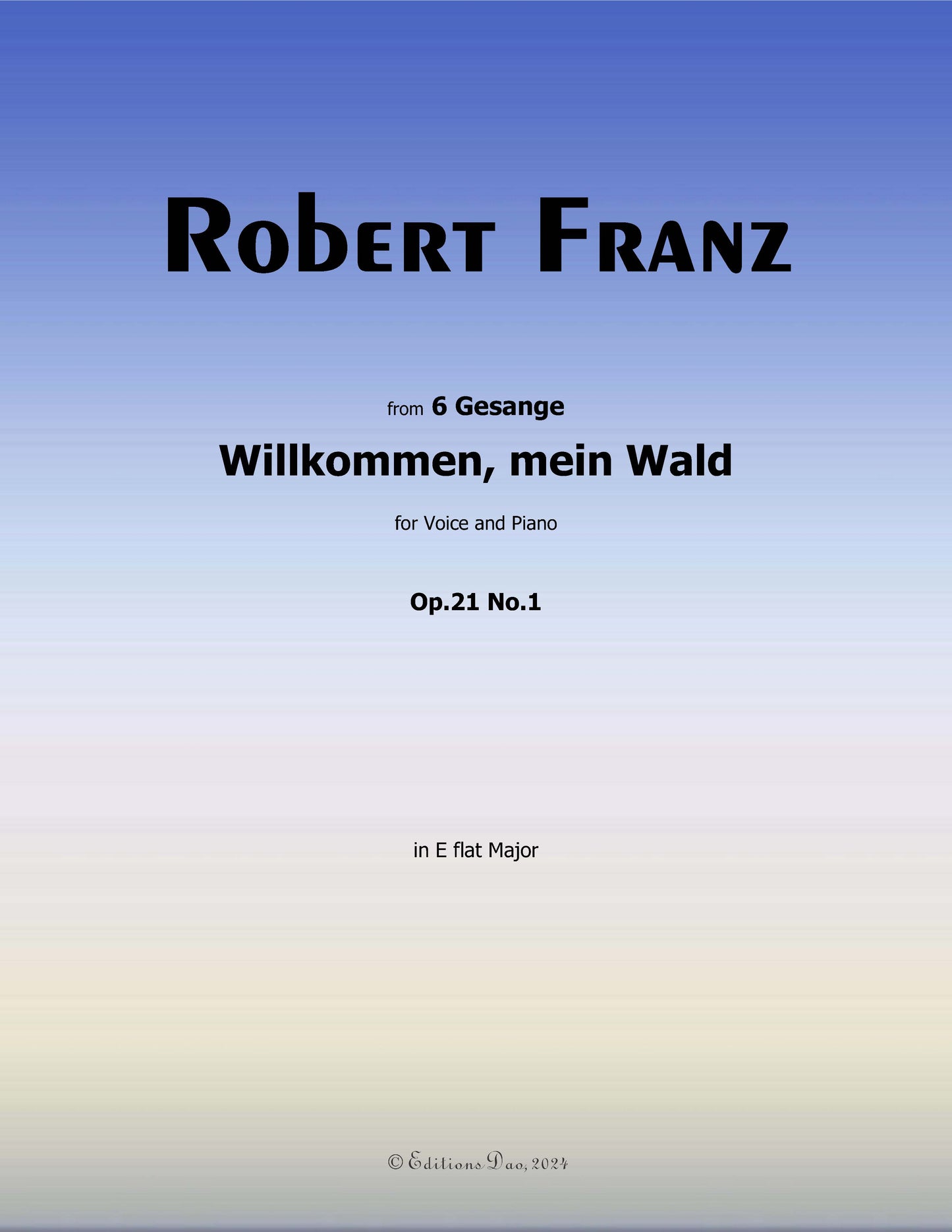 Willkommen,mein Wald, by R. Franz