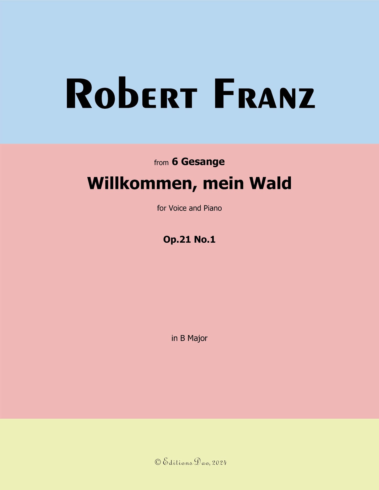 Willkommen,mein Wald, by R. Franz