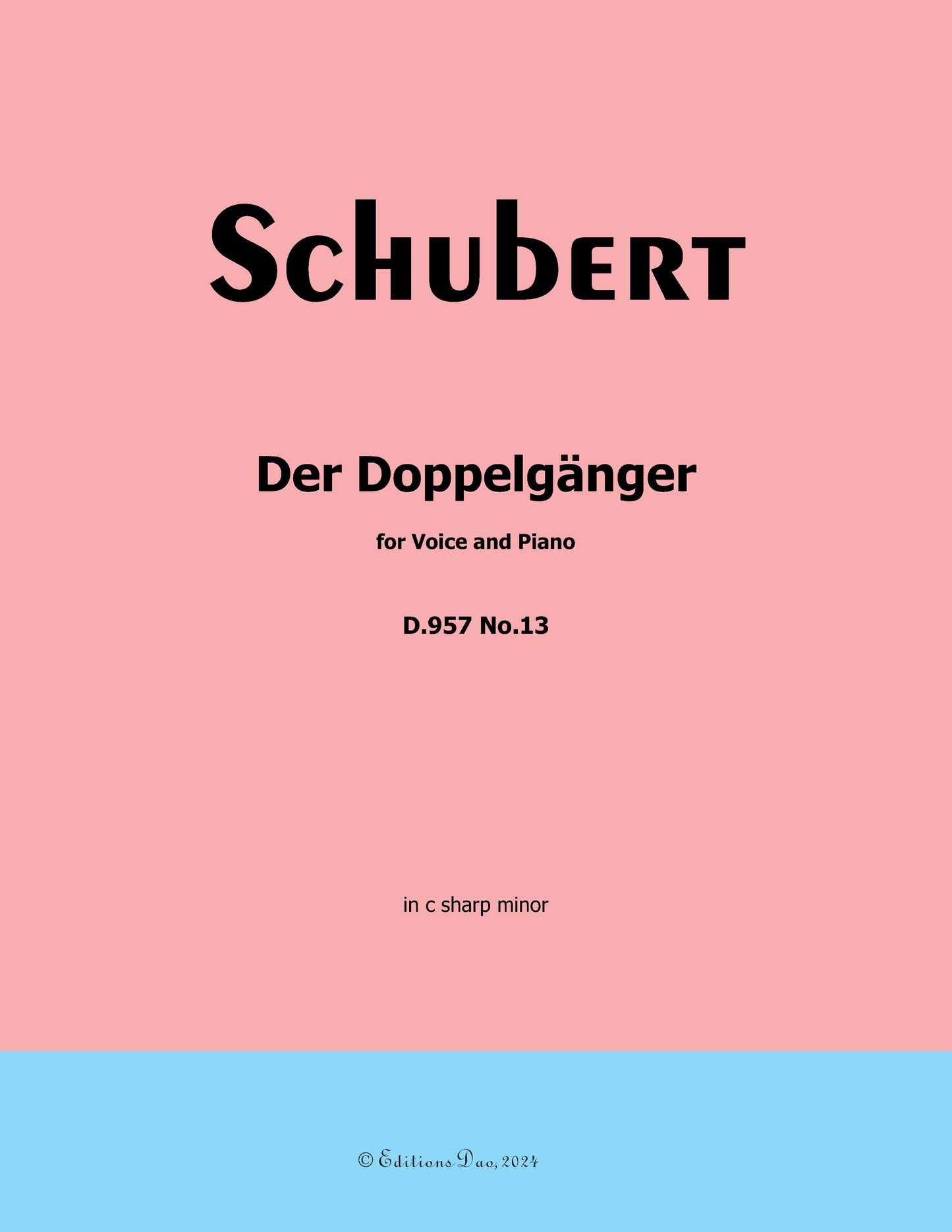 Doppelganger, by Schubert