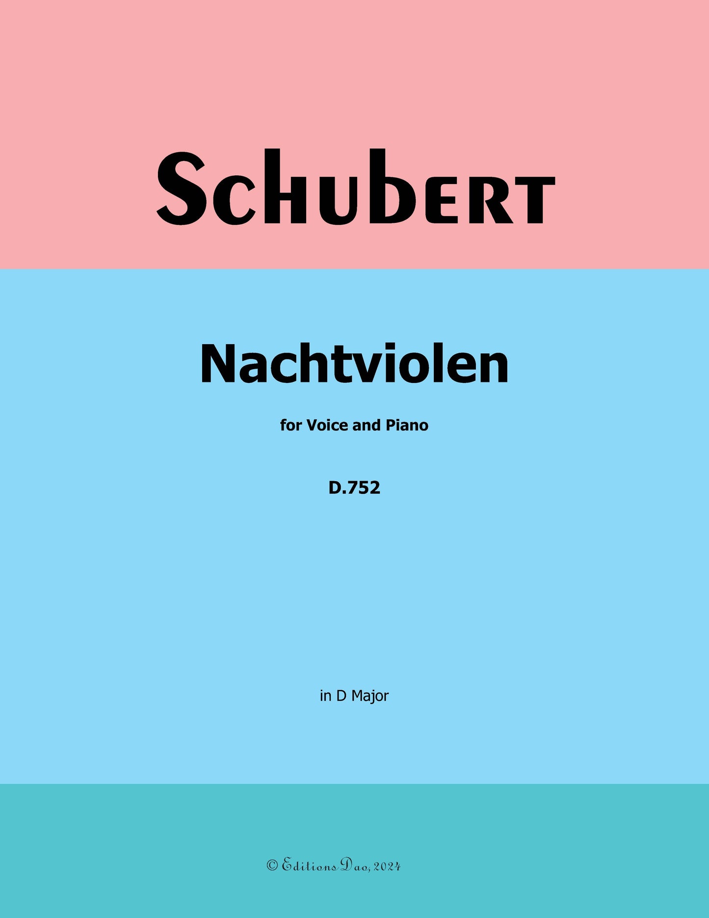 Nachtviolen ,by Schubert