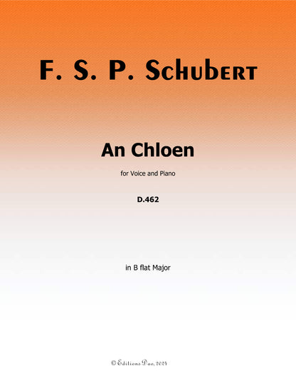 An Chloen by Schubert