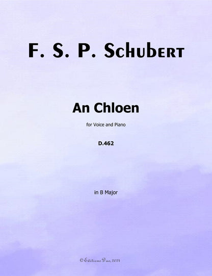 An Chloen by Schubert