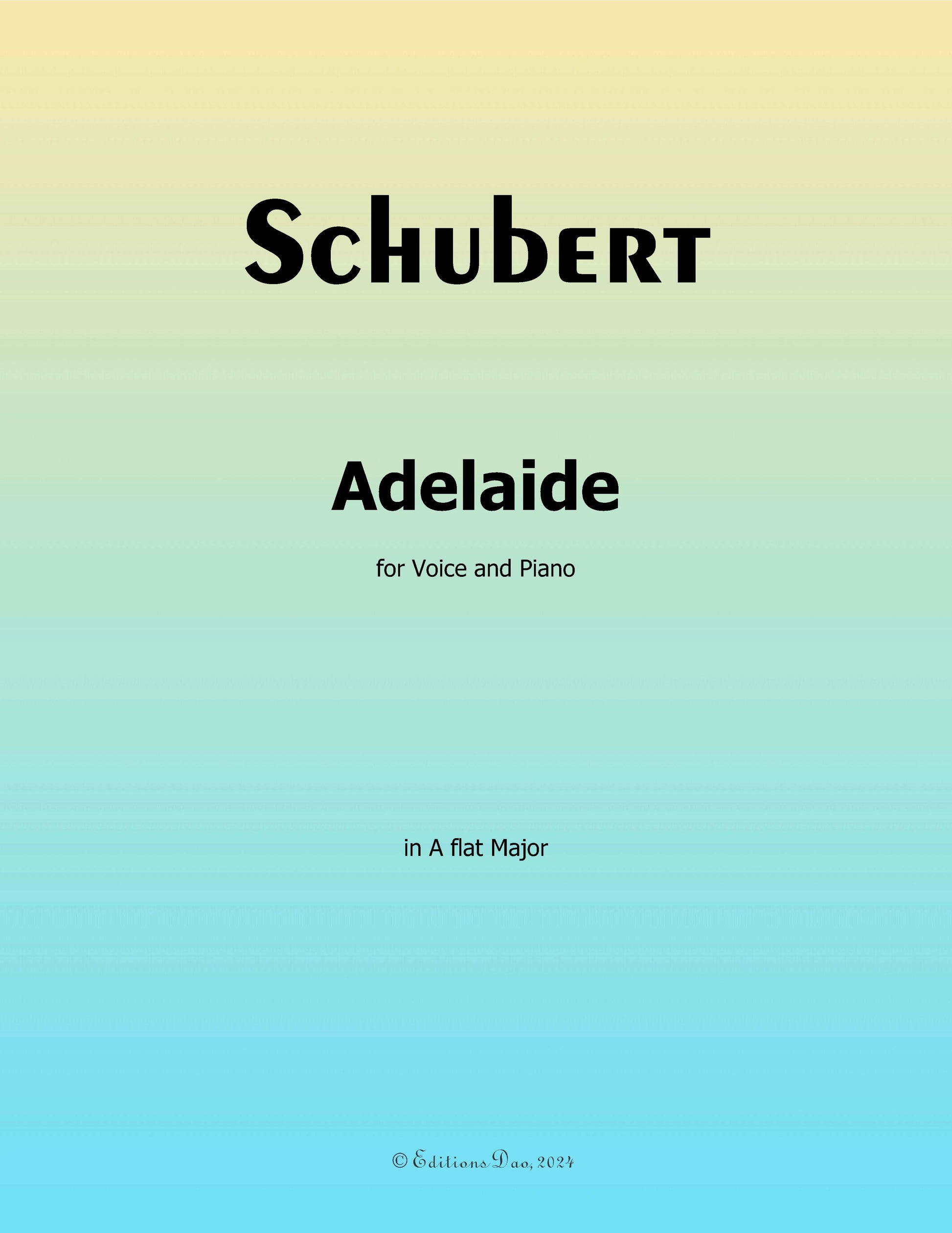 Adelaide by Schubert