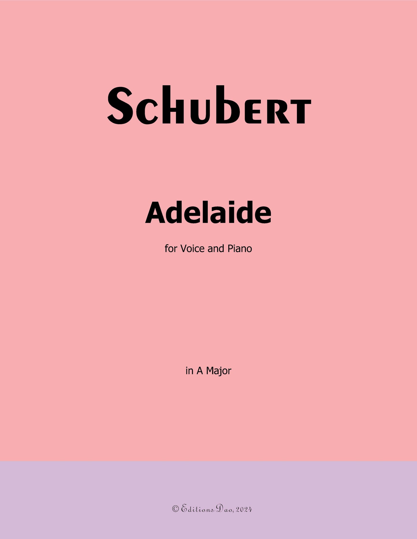 Adelaide by Schubert