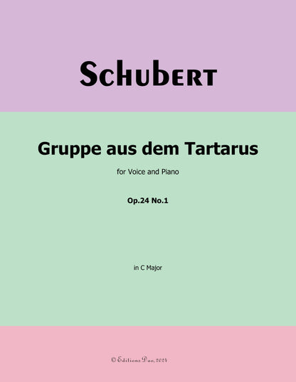 Gruppe aus dem Tartarus, by Schubert