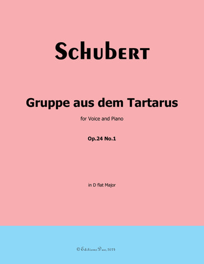 Gruppe aus dem Tartarus, by Schubert