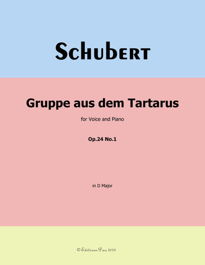 Gruppe aus dem Tartarus, by Schubert