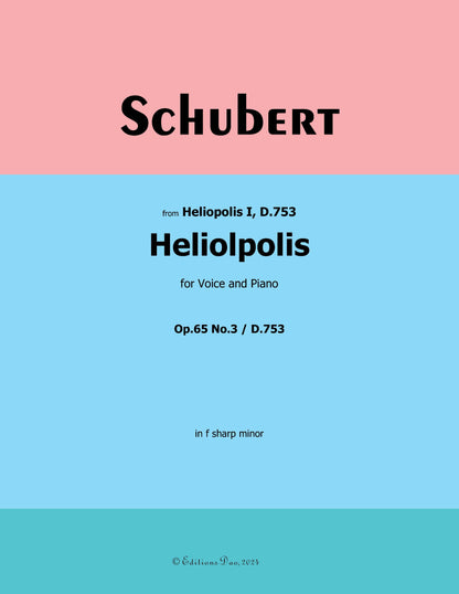 Heliopolis, by Schubert