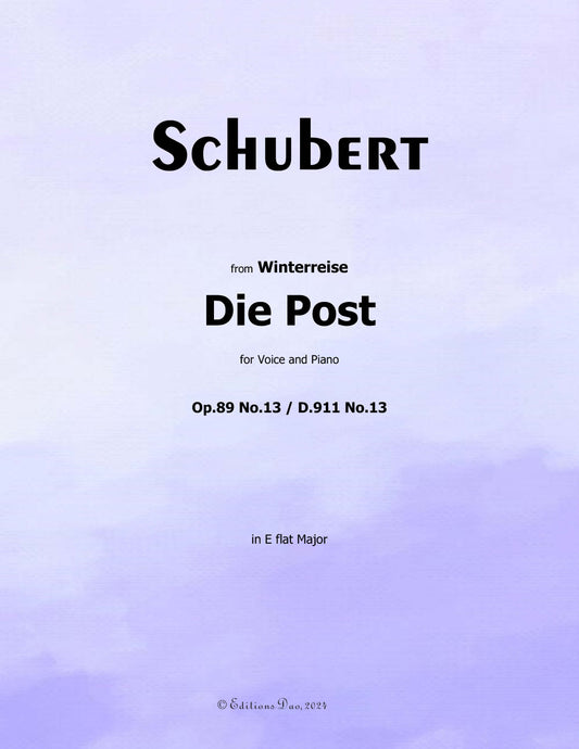 Die Post, by Schubert