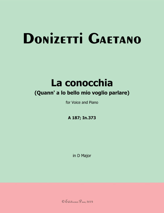 La conocchia, by Donizetti