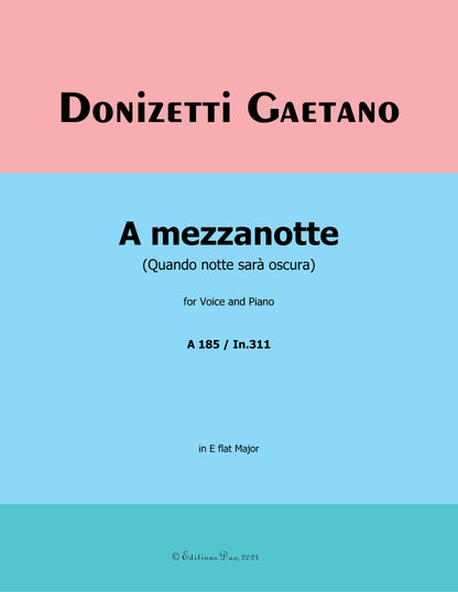 A Mezzanotte by Donizetti