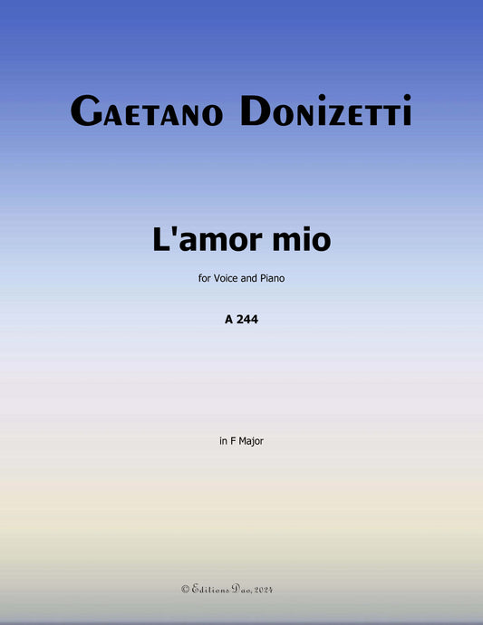 L'amor mio, by Donizetti